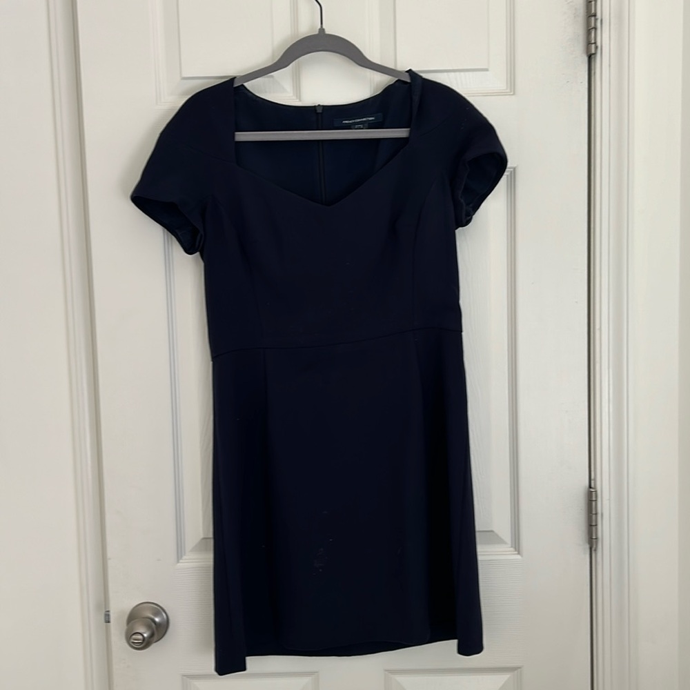 Navy blue dress